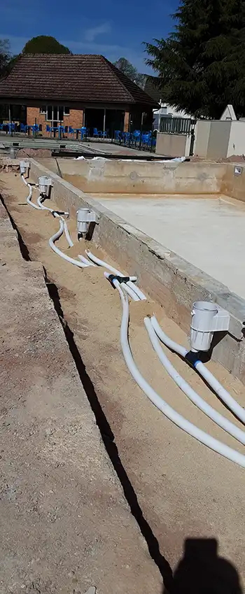 Matériel d’hydrothérapie : douches filiformes